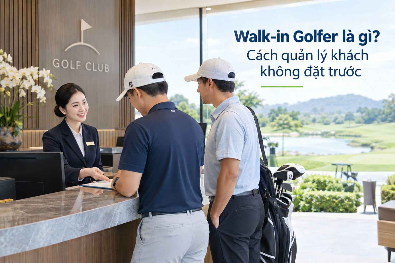 Walk-in golfer là gì?
